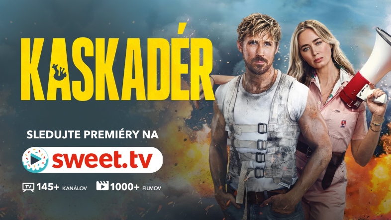 Sledujte akčnú komédiu s Ryanom Goslingom “Kaskadér” na SWEET.TV