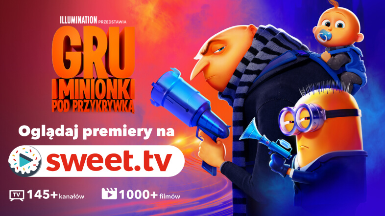 Długo wyczekiwana animacja „Gru i Minionki: Pod przykrywką” w SWEET.TV: linki do oglądania i ciekawostki