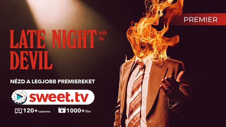 A lebilincselő thriller, a Late Night With The Devil (Ördögi különkiadás) már látható a SWEET.TV-n! Amit a filmről tudni érdemes
