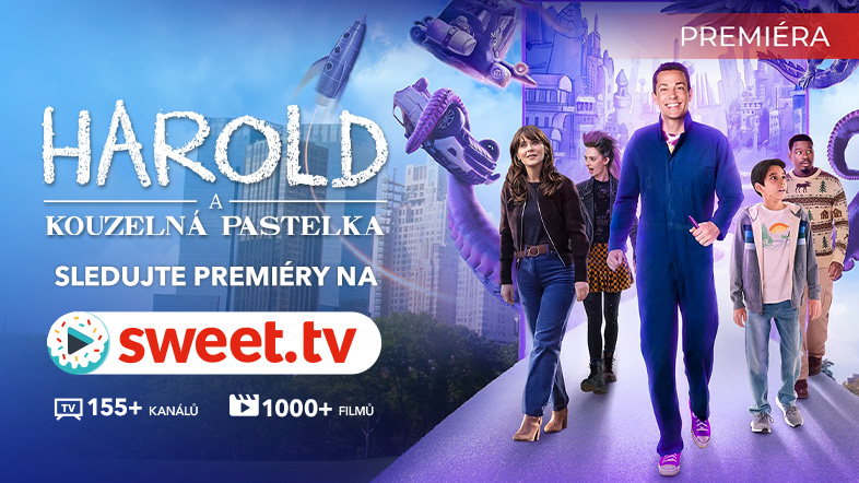 Zapněte si pohádkový příběh „Harold a kouzelná pastelka“ na SWEET.TV
