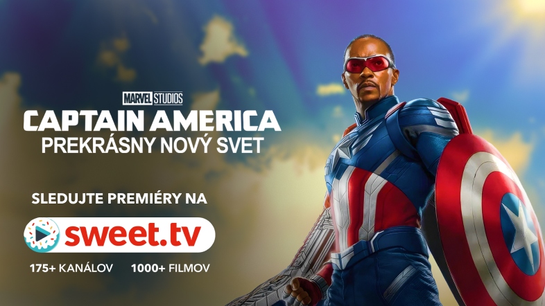 Captain America: Prekrásny nový svet na SWEET.TV – Nový hrdina prichádza
