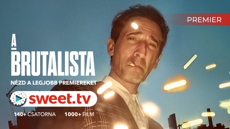 A brutalista (2024) a SWEET.TV-n: A művészet, a szenvedés és az önkeresés tragikus története