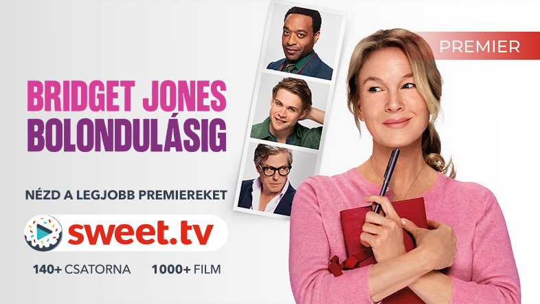 A Bridget Jones: Bolondulásig már elérhető a SWEET.TV-n – új történet és új szerelem