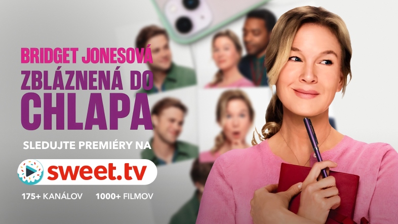 Bridget Jonesová: Zbláznená do chlapa teraz dostupná na SWEET.TV – nový príbeh, aj nová láska