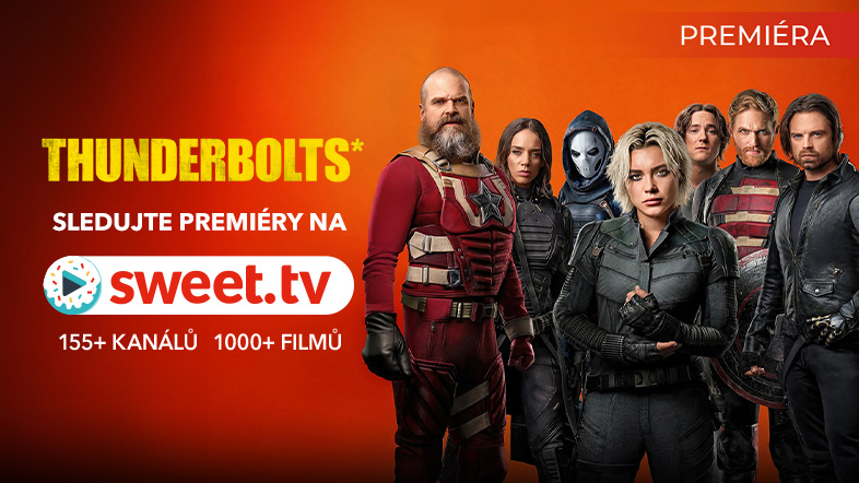 „Thunderbolts*“ na SWEET.TV: Noví Avengers, kontroverzní název a odvážné kaskadérské kousky