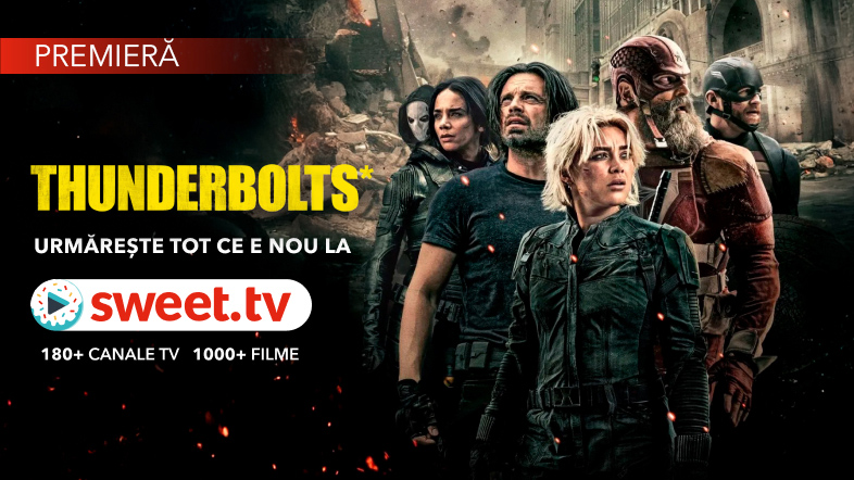 „Thunderbolts*” la SWEET.TV: Noii răzbunători, un titlu controversat și cascadorii îndrăznețe