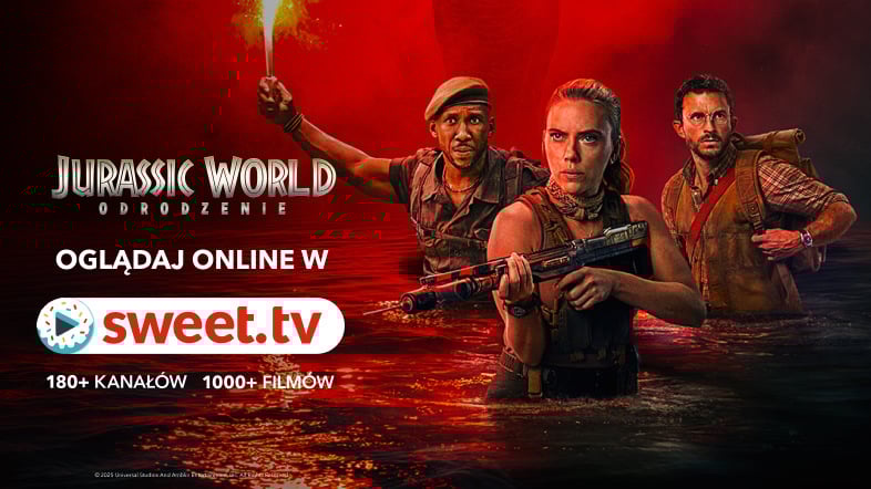 “Jurassic World: Odrodzenie” w SWEET.TV - co sprawia, że ten film jest tak wyjątkowy?