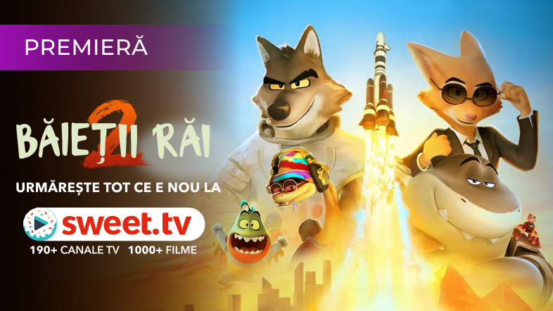 „Băieții răi 2” la SWEET.TV: mai mult umor, acțiune și răsturnări de situație