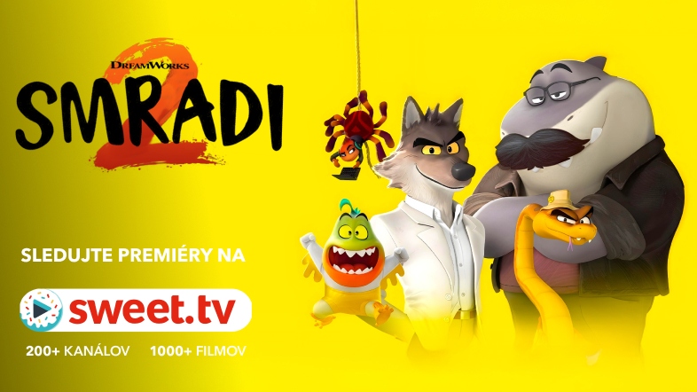 „Smradi 2“ na SWEET.TV: viac humoru, akcie aj nepredvídateľných situácií