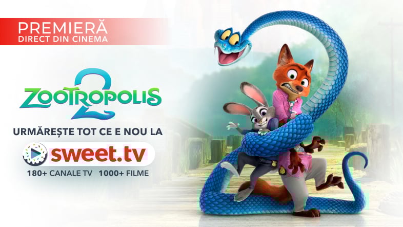 „Zootropolis 2”: cel mai de succes film de animație hollywoodian la SWEET.TV. Poveste, date și detalii interesante