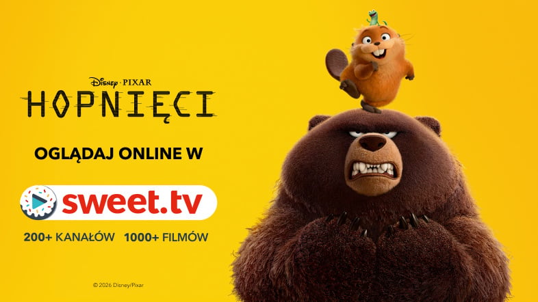 „Hopnięci” - premierowy hit studia Pixar już teraz w SWEET.TV!