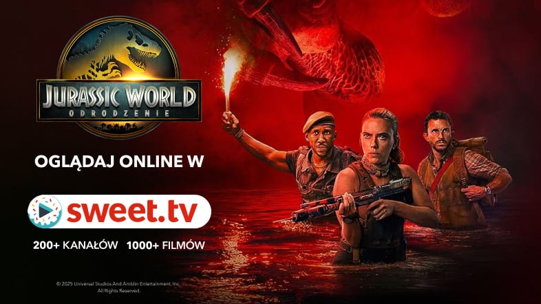 „Jurassic World: Odrodzenie” – ewolucja serii już teraz w niższej cenie w SWEET.TV!
