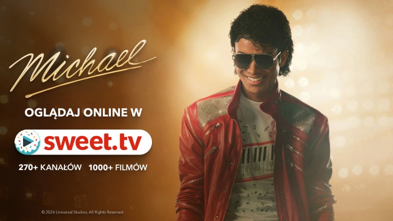 Odkryj fenomen Króla Popu w filmowym hicie „Michael” w SWEET.TV!