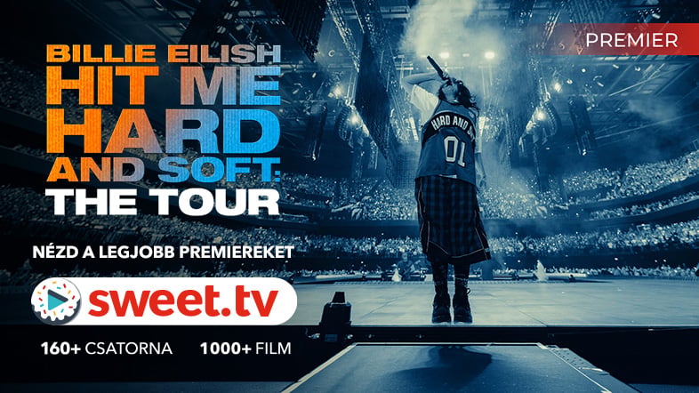 Nézd meg a Billie Eilish - Hit Me Hard and Soft: The Tour című filmet a SWEET.TV-n!