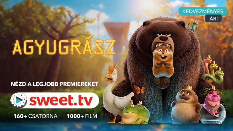 Nézd meg az Agyugrász című filmet most kedvezményes áron a SWEET.TV-n!