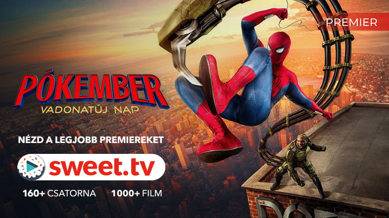 Nézd meg a Pókember: Vadonatúj nap című filmet a SWEET.TV-n!