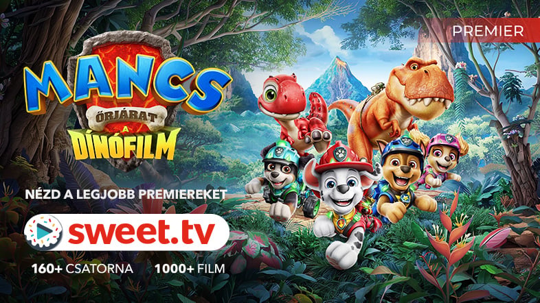 Nézd meg a Mancs őrjárat: A dínófilmet a SWEET.TV-n!