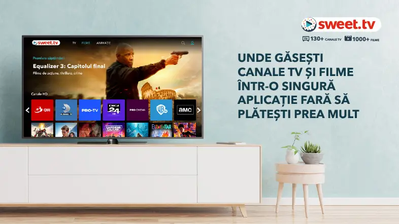 SWEET.TV: Destinația ta unică de streaming pentru divertisment premium