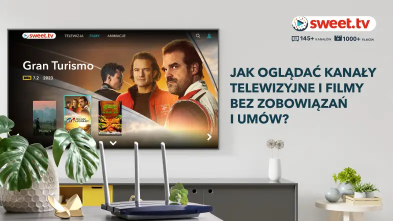 Zero zobowiązań: łatwa rejestracja i wolność wyboru bez żadnych wymagań ze strony SWEET.TV