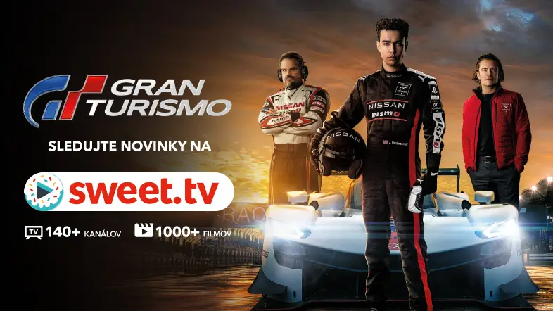 Sledujte premiéru športovej drámy - Gran Turismo teraz na SWEET.TV