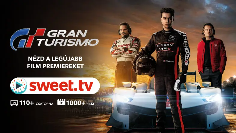 Nézd meg a sportdráma premierjét - Gran Turismo most a SWEET.TV-n