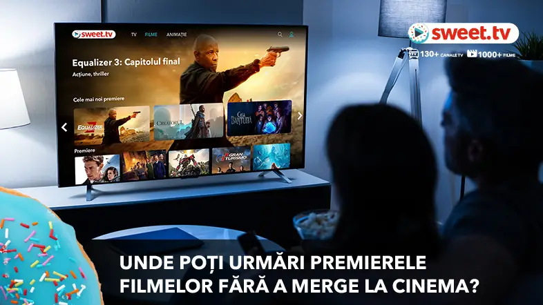 Descoperă magia conținutului Premium: Disney, Paramount și Sony pe SWEET.TV