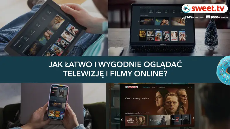 Oto jak 4 urządzenia w 1 subskrypcji SWEET.TV dostarczają rozrywkę w wielu lokalizacjach