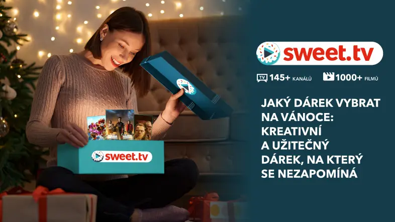 Proč je předplatné SWEET.TV ideálním vánočním dárkem?