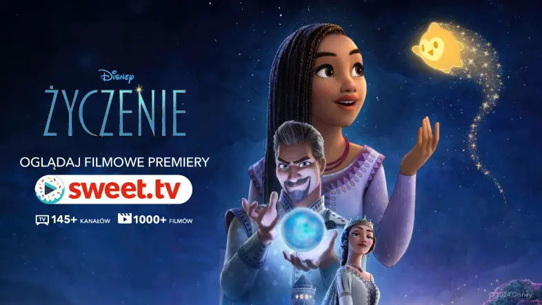 Wyjątkowa premiera. Oglądaj film Disneya "Życzenie" online w SWEET.TV