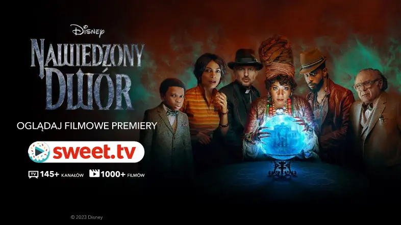 Komedia, która mrozi krew w żyłach. Oglądaj "Nawiedzony Dwór" online w SWEET.TV