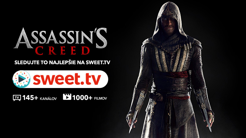 Sledujte Assassin's Creed SWEET.TV bez extra poplatkov: link a zaujímavé fakty
