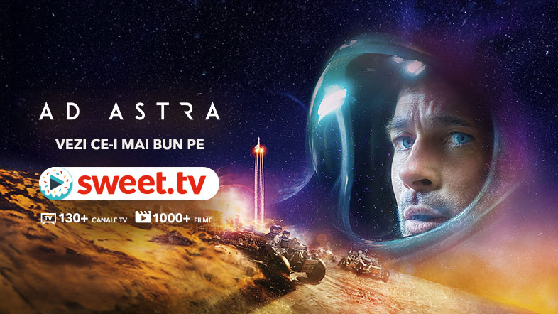 Urmărește Ad Astra cu Brad Pitt pe SWEET.TV fără taxe suplimentare. Află mai multe despre film