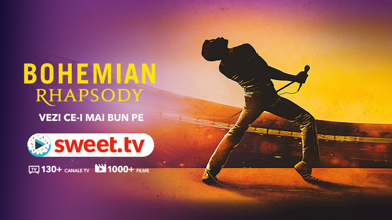 Vezi "Bohemian Rhapsody", filmul biografic muzical cu cele mai mari încasări din lume, pe SWEET.TV. Fapte incredibile despre film