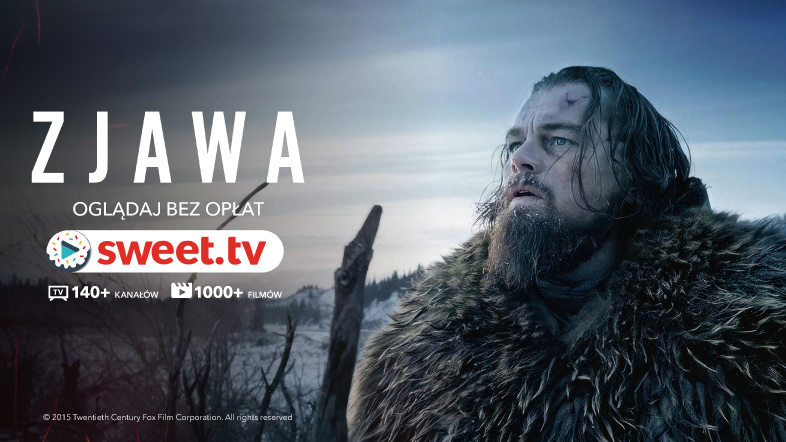 Obejrzyj legendarny film "Zjawa" w SWEET.TV. Poznaj niesamowite fakty na temat filmu