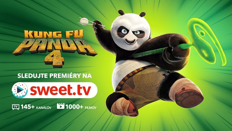 Sledujte «Kung Fu Panda 4» online na SWEET.TV: link a zaujímavé fakty